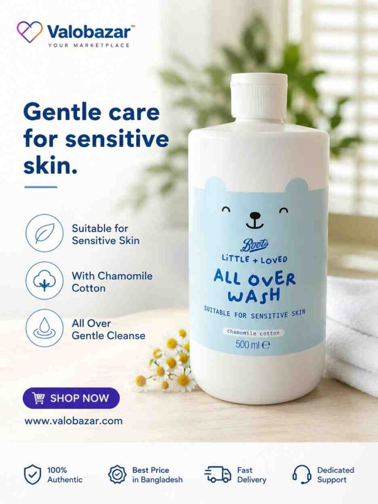 Boots Little Loved All Over Wash (500ml)